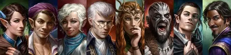 Pillars of Eternity 2: Deadfire - Critical Role Cast DLC Portraits Revealed