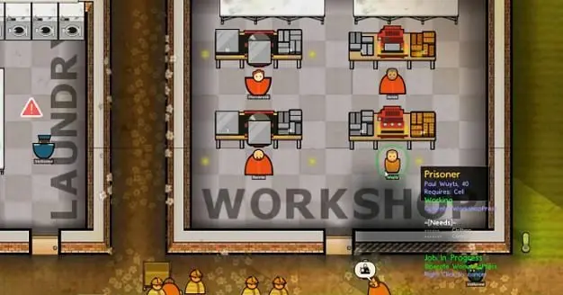 Prison Architect reaches Alpha 9, adds prisoner employment and visitations