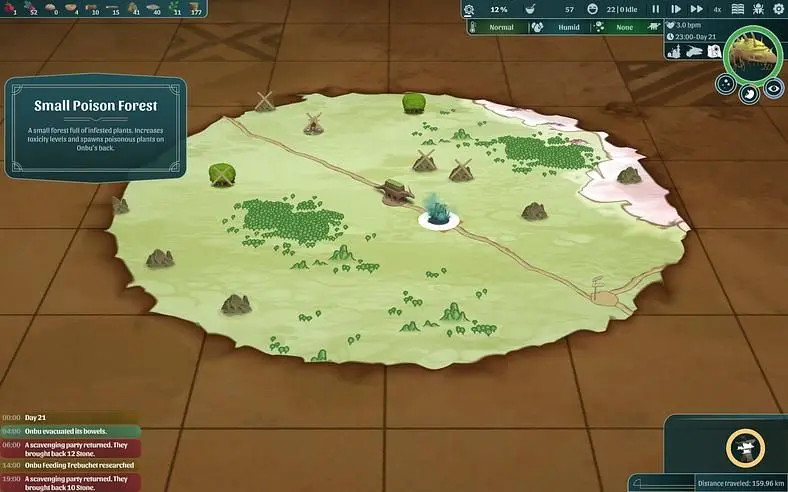 How to get rid of poisonous plants in The Wandering Village