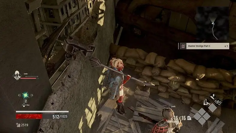 Code Vein Hunter Vestige Part C - Where To Find It