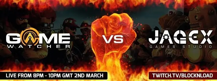 GameWatcher takes on Jagex in a Block N Load showdown for the ages
