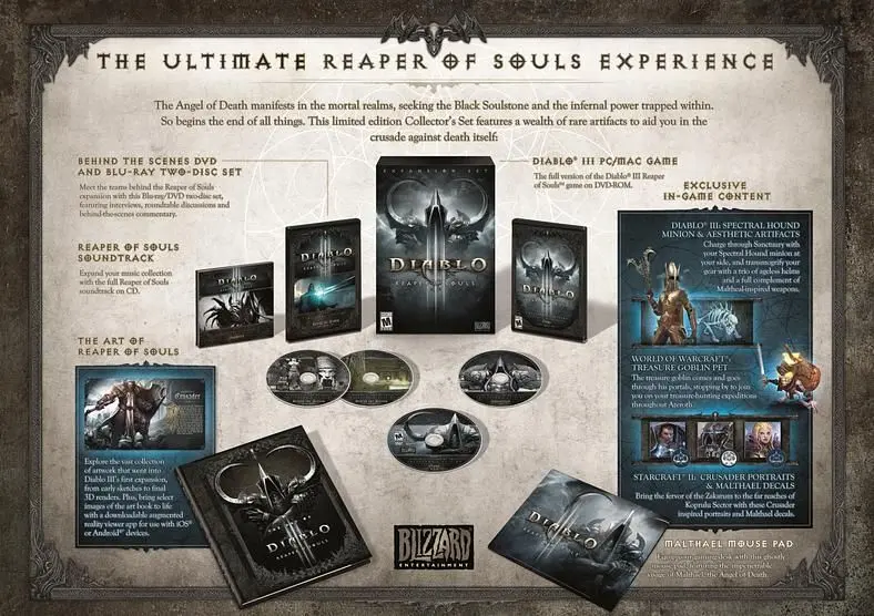 Diablo III: Reaper of Souls Collector's Edition unveiled