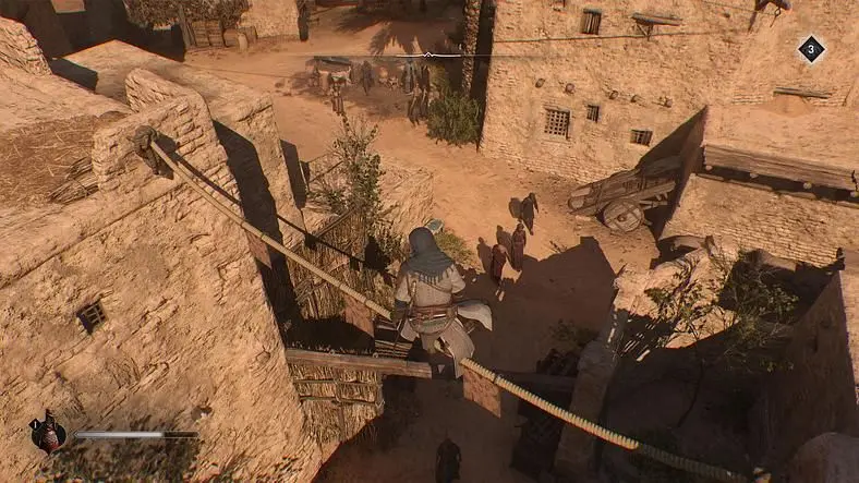 How does the notoriety system work in Assassin's Creed Mirage?