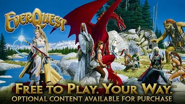 Everquest transitions to free-to-play