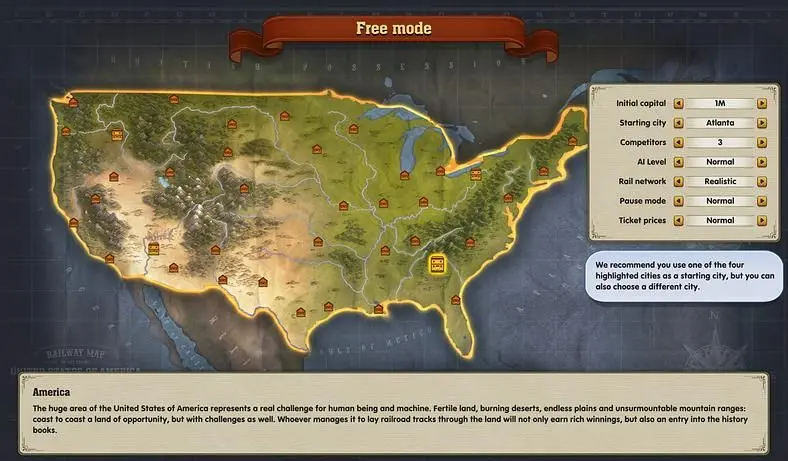 Railway Empire releases Transcontinental Content Update DLC for free