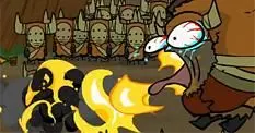 PS3 Castle Crashers has Volleyball, "good sportsmanship" missing
