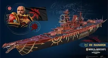 In the Grim Darkness of World of Warships, there is only Warhammer