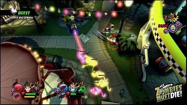 The dead rise yet again in this twin stick shooter hybrid.