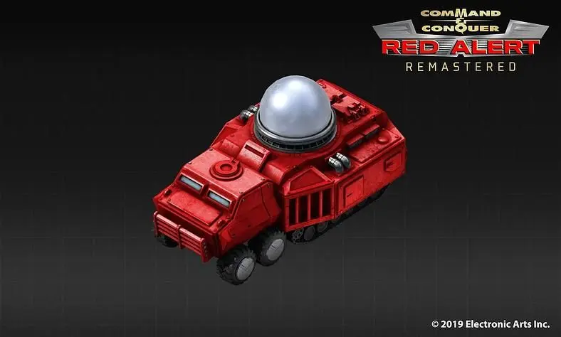 Red Alert Remastered reveals the Tesla Tank