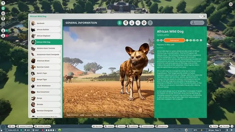 Planet Zoo Animal List - All Animals We Know Of
