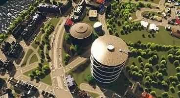 Stockholm City Planners using Cities: Skylines to plan and develop Real-world District