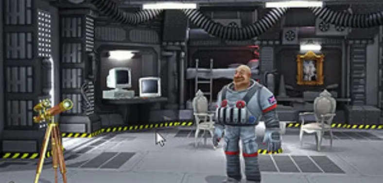 A patriotic space adventure for keen Anglophiles arrives on Kickstarter, sense of humour intact.