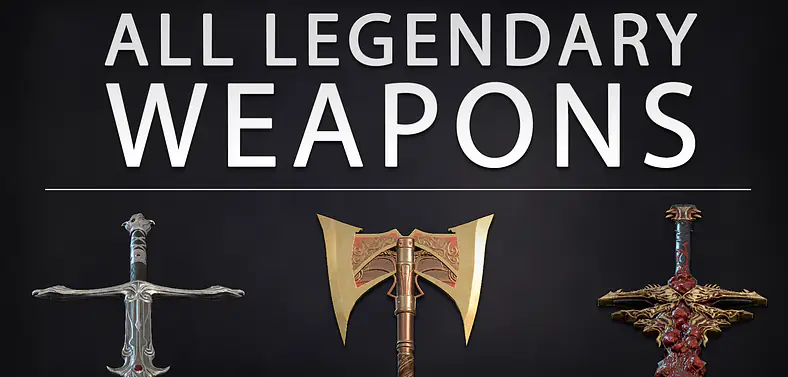 All Legendary Weapons