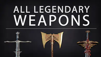All Legendary Weapons