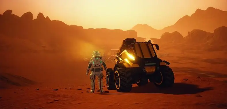 Mars survival sandbox JCB Pioneer: Mars landing August 31 on Early Access