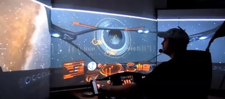 German fan's 'cockpit' for Elite: Dangerous worth almost £3000 to build