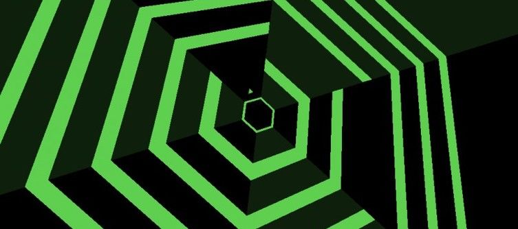 Psychedelic action-maze game Super Hexagon coming to PC