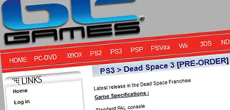 South African retailer BT Games taking Dead Space 3 pre-orders