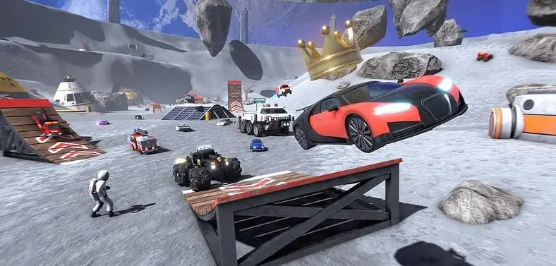 Crash Drive 3 features open-world stunt racing and crossplay when it smashes its way onto PC this July