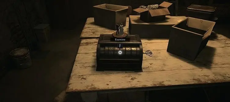 Resident Evil Village House Beneviento Music Box Puzzle - Getting the Tweezers from the Storage Room
