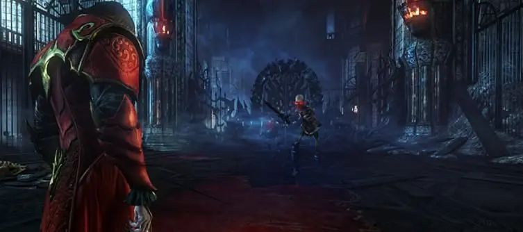 Castlevania: Lords of Shadow 2 in 60/40 split between modern city and castle