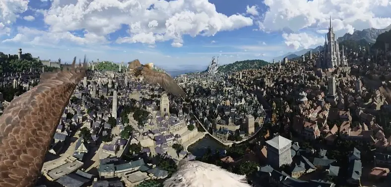 Virtual reality teaser for the Wacraft movie lets you take an aerial tour of Stormwind
