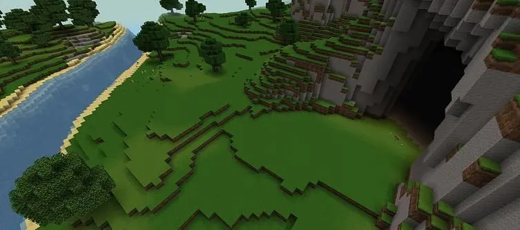 1.7 update of Minecraft to rework terrain generation