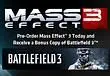 Preorder Mass Effect 3 on Origin, get Battlefield 3 free