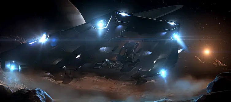 Here's a brief glimpse at planetary exploration in  Elite: Dangerous