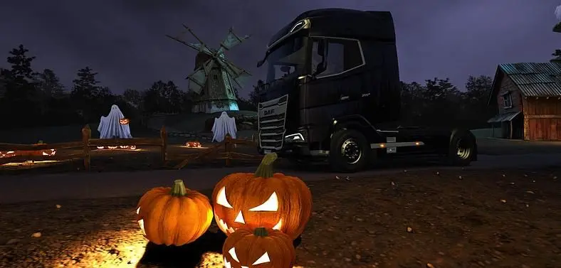 Euro Truck Simulator 2 Delivers a Happy Halloween With Seasonal Event