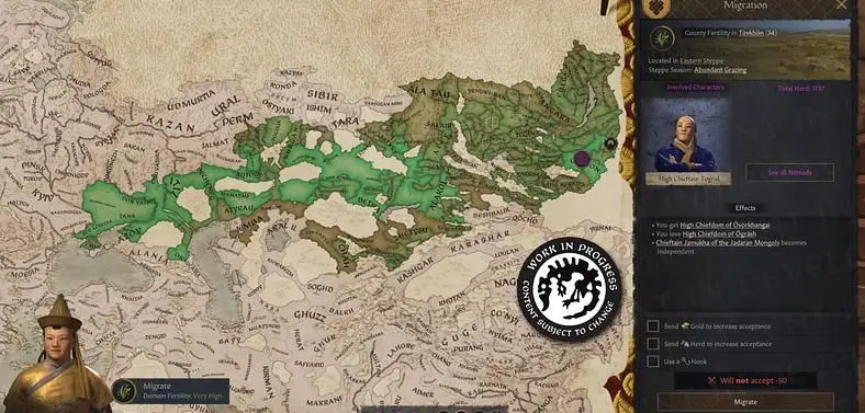 Crusader Kings 3's Next DLC Focuses on the Steppe, Bringing Nomadic Governments, Migration, Yurts, Confederations, and Much More