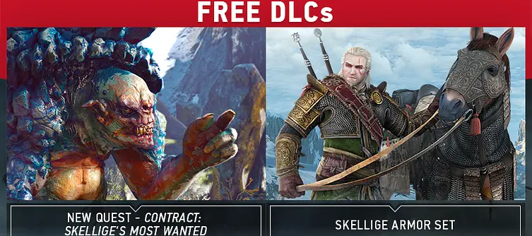 This week's free Witcher 3 DLC includes a Skellige armour set and a new mission