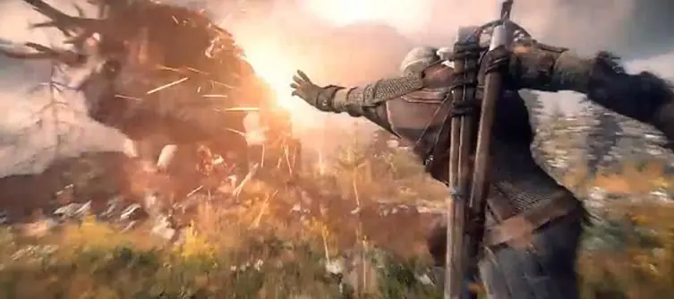 CD Projekt RED discuss combat and signs in The Witcher 3