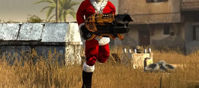 Serious Sam 3 goes "ho, ho, ho!" with free Santa skin