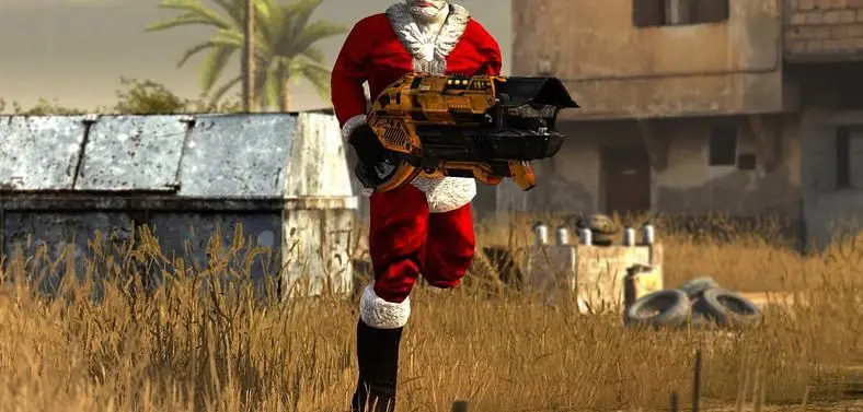 Serious Sam 3 goes "ho, ho, ho!" with free Santa skin