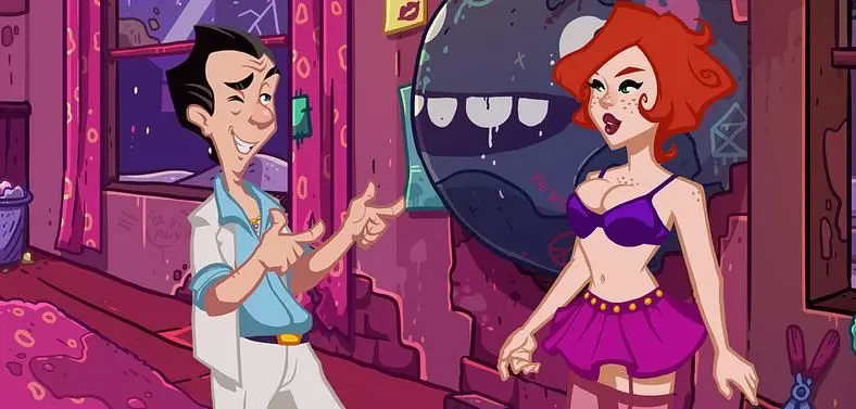 Leisure Suit Larry: Wet Dreams Don't Dry is real
