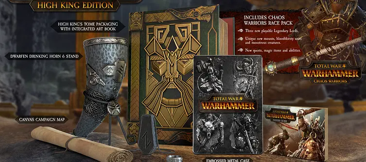 Release date, DLC, special editions announced for Total War: Warhammer