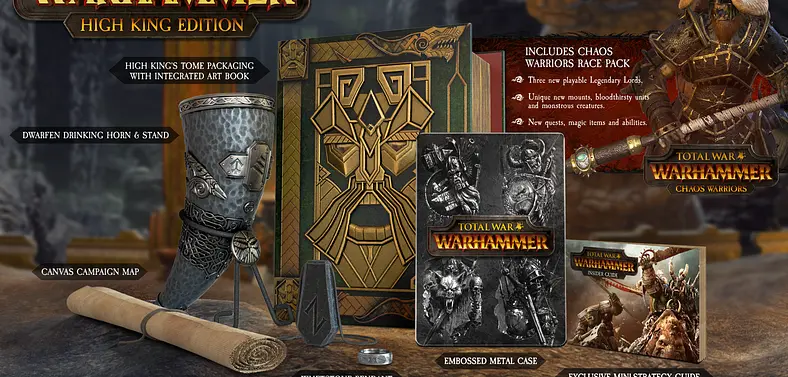 Release date, DLC, special editions announced for Total War: Warhammer