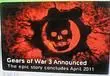 Gears of War 3 announced. Oops.