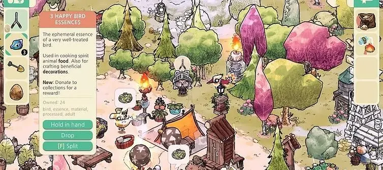How To Feed Birds and Deer in Cozy Grove