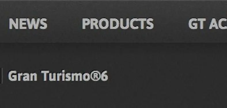 Official Gran Turismo site accidentally lists Gran Turismo 6