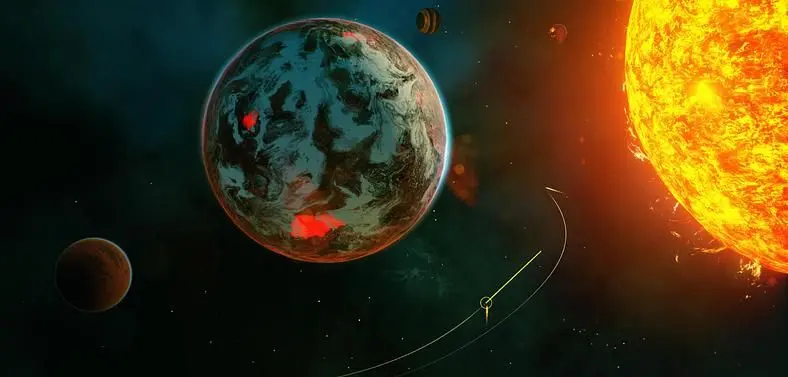 Navigate a procedurally-generated galaxy in the Long Journey Home
