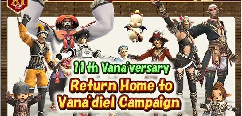 Final Fantasy XI 11th Anniversary celebrated with new content
