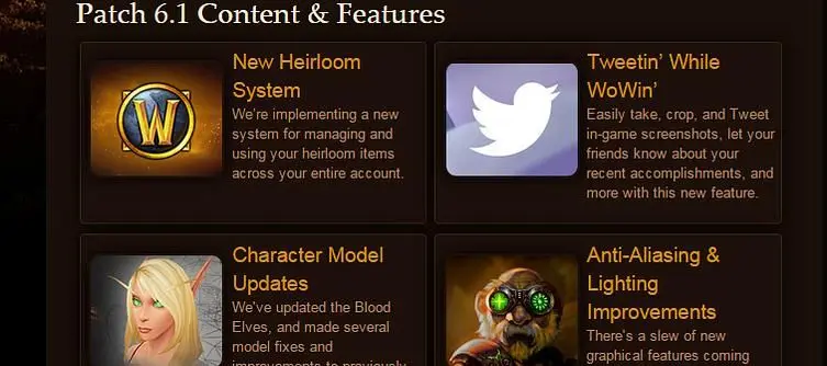 World of Warcraft's Patch 6.1 launches February 24th