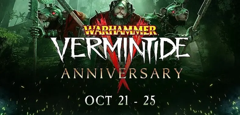 Fatshark Celebrates Vermintide's Fifth Anniversary With A Free Megalodon Hat, Community Challenge and Discounts