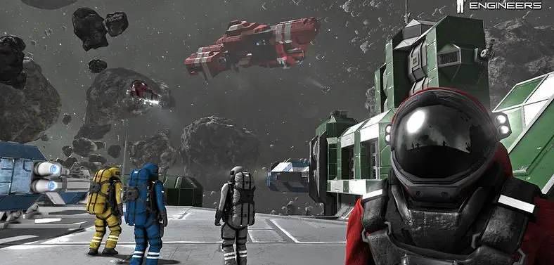 Indie dev Keen shows off updates released in first month of Space Engineers early access