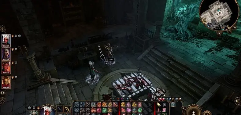 What is the Morgue Lever for In Baldur's Gate 3?