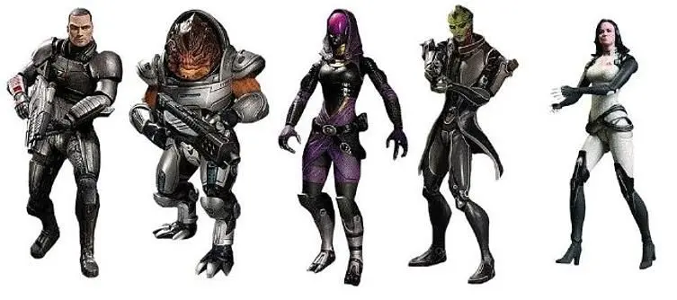 Mass Effect 3 figurines will include exclusive DLC codes