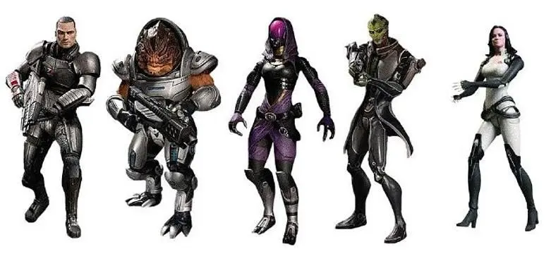Mass Effect 3 figurines will include exclusive DLC codes