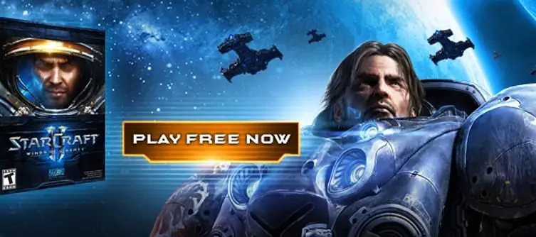 Starcraft II shareware version replaces demo